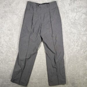 Alfani Men's Dress Pants Gray Size 34x32